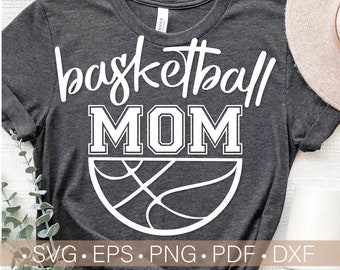 Basketball Mom SVG Cut File Commercial Use Instant - Etsy