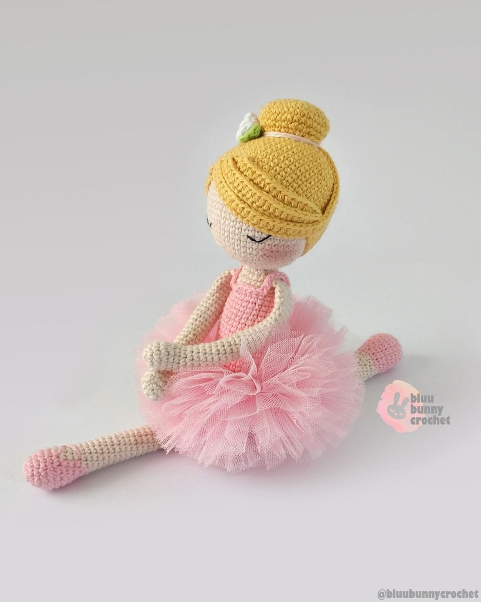 Ballerina Crochet Doll Pattern Eng/hun/esp/pt/de Amigurumi Etsy