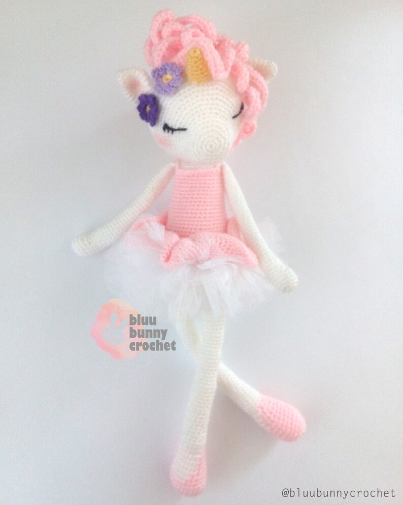 Ballerina Crochet Doll Pattern Pack 5in1 145 Inches 37cm Etsy