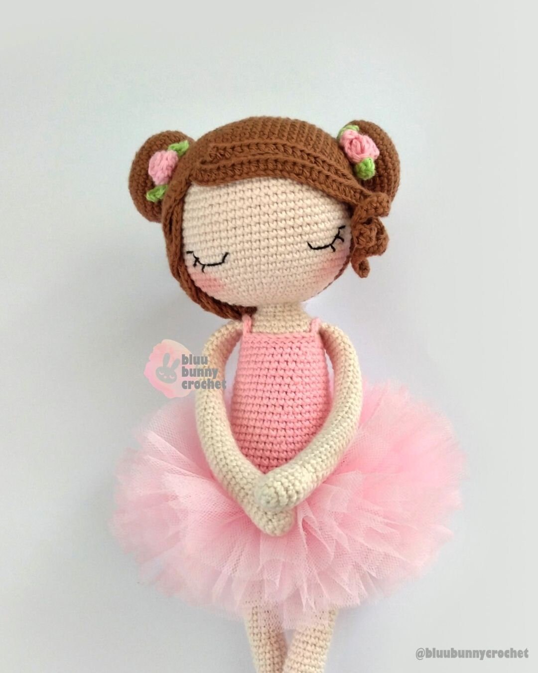 Ballerina Crochet Doll Pattern 145 inches 37cm Amigurumi Etsy