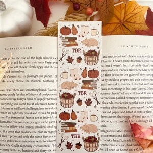 Fall Themed Collage Bookmark