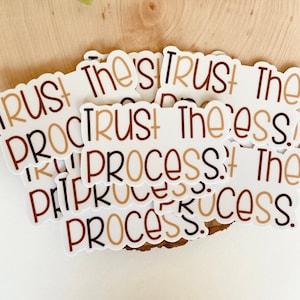 Trust The Process Sticker