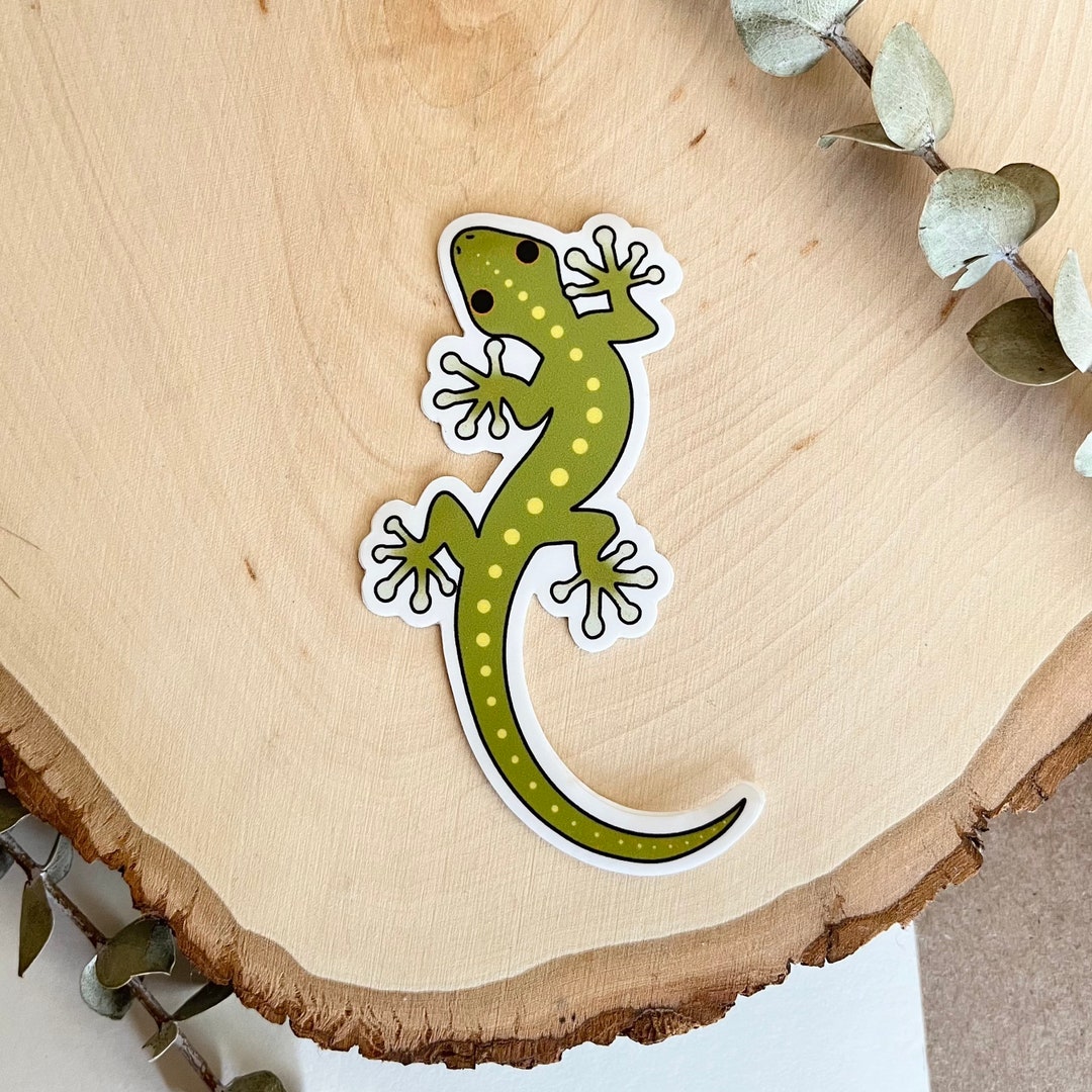 Lable Lizard Lizard Sticker - Etsy