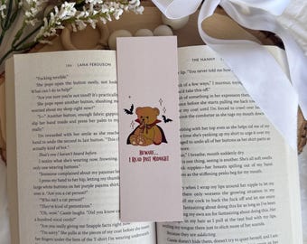 Beware… Vampire Bear Bookmark