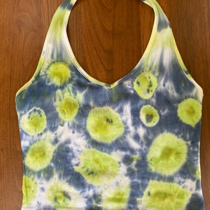 Alien Orbes Halter Top Tie Dye