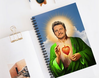 Saint Pedro Pascal Prayer Devotional Notebook