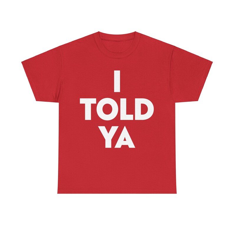 I Told Ya T-shirt, Challengers Movie Pop Culture Tennis T-shirt, I Told ...