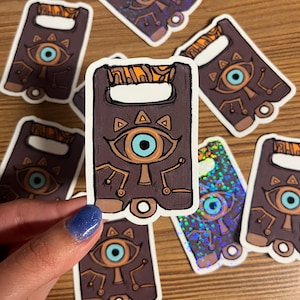 Sheikah Slate Sticker | Legend of Zelda | Breath of the Wild | Gamer Sticker | LoZ | Princess Zelda | Link | Gifts for Gamers | Zelda Fan