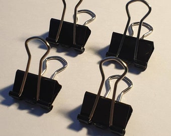 Binder Clips perfect for 3D Printers bed clips set of 4