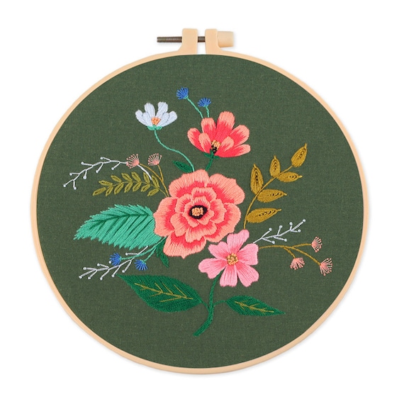 DIY Embroidery Kit Beginner, Beginner Embroidery Kit, Embroidery Kit Cross  Stitch, Hand Embroidery Kit, Needlepoint, DIY Craft Kit for Adult 