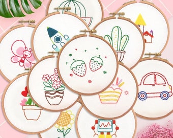 Be Kind Embroidery Kit, Easy Beginner Embroidery Craft Kit, Be Kind, DIY  Hand Embroidery Pattern, Craft Kit, Stay at Home Activity, DIY kit — I  Heart Stitch Art: Beginner Embroidery Kits + Patterns