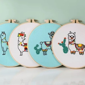 DIY Embroidery Kit beginner, Beginner Embroidery kit, Modern embroidery kit cross stitch, Hand Embroidery Kit, Needlepoint, DIY Craft Kit
