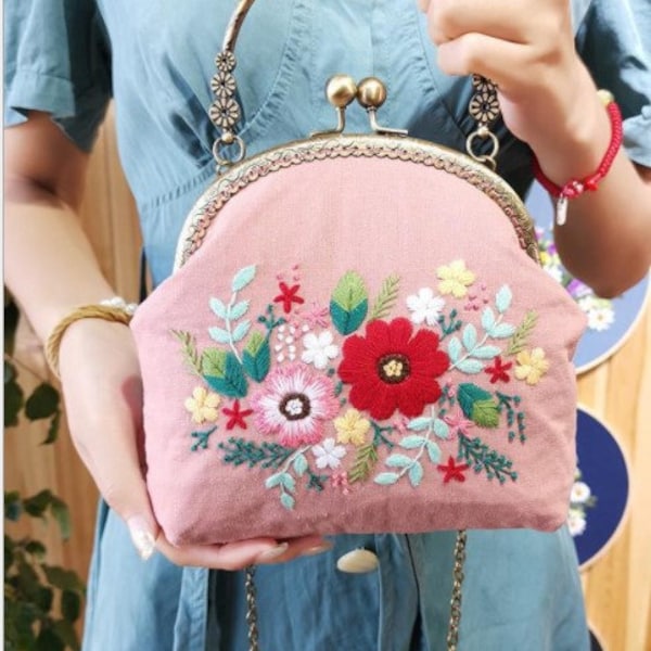 Cross Stitch Purse Etsy