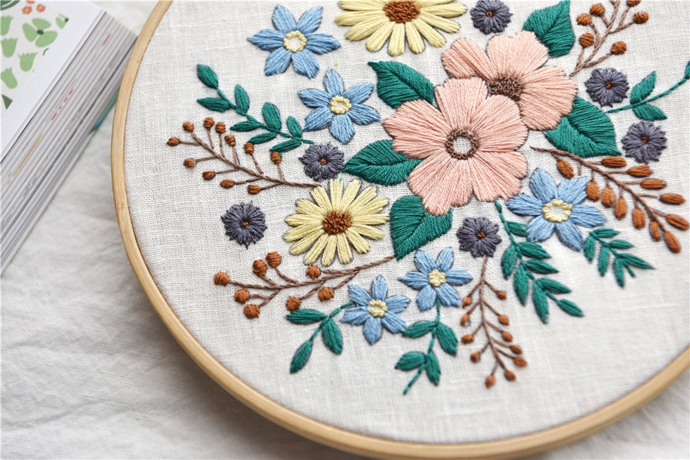 DIY Handmade Embroidery Set 40x50 cm - 0277 - Hobiumyarns