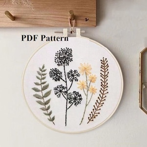 Embroidery Pattern in PDF