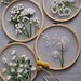 Plant Transparent Embroidery Kit For Beginner, hand Embroidery Kit, Modern Embroidery Full Kit, Needlepoint kit, kits DIY embroidery set 