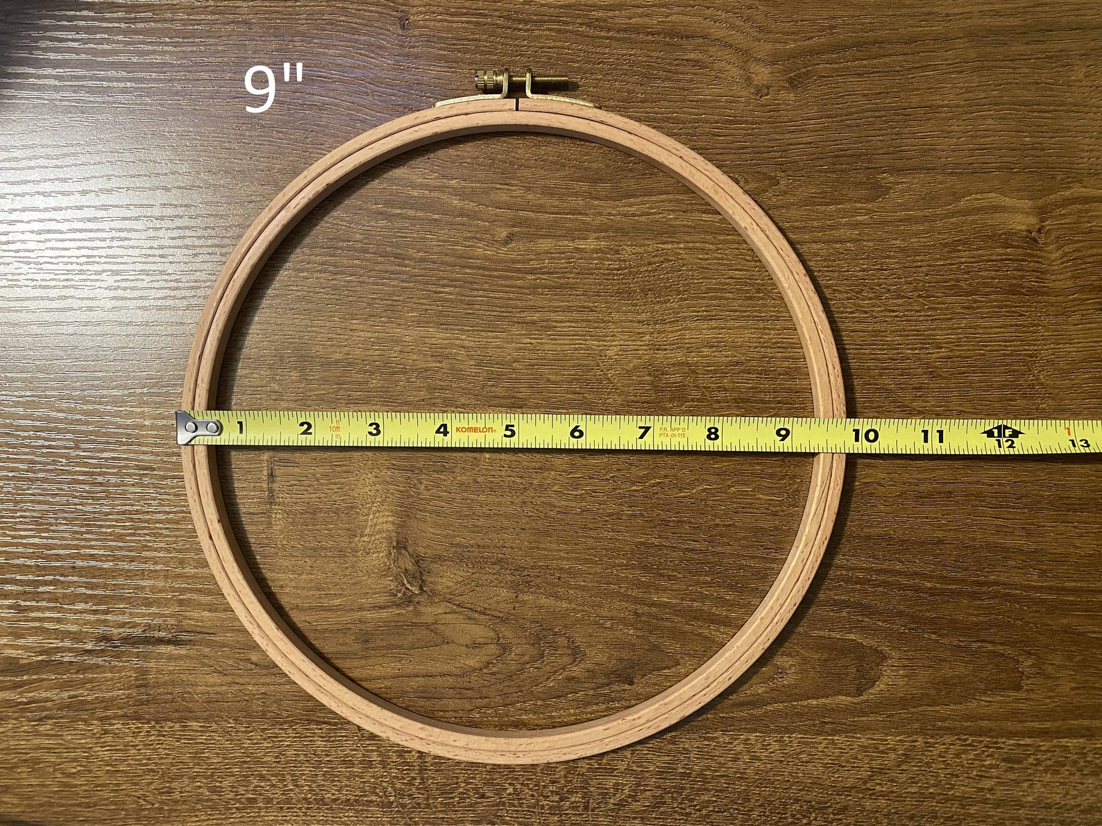 Beechwood Embroidery Hoops Wooden Embroidery Hoop with Brass Etsy