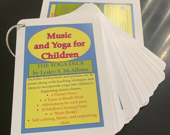 Musik und Yoga für Kinder Yoga Deck