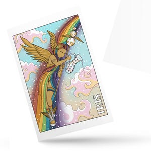 Iris - Cartolina