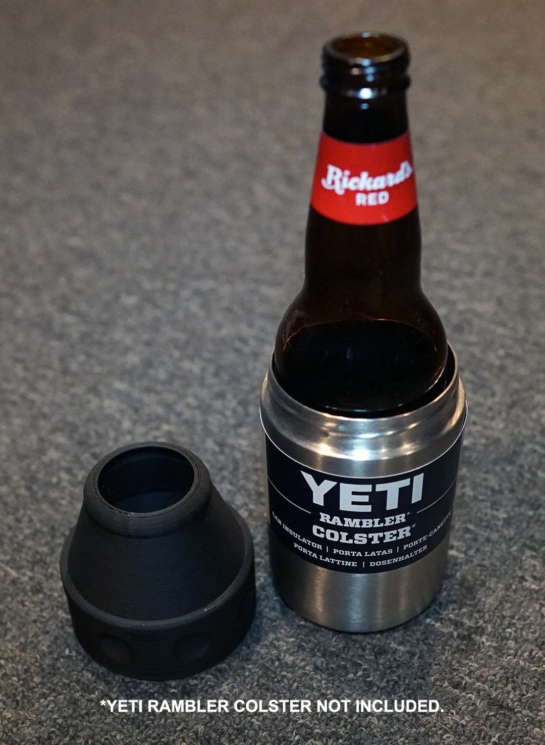 Beer Bottle Yeti Can Cooler Extender Yeti Colster Can Cooler Yeti