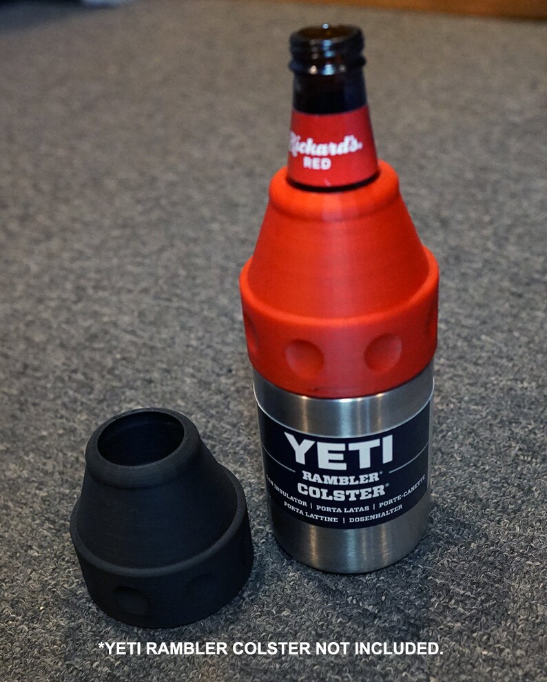 3 Pack Long Neck Bottle Extender V2.0 for YETI Rumbler Colster/ozark