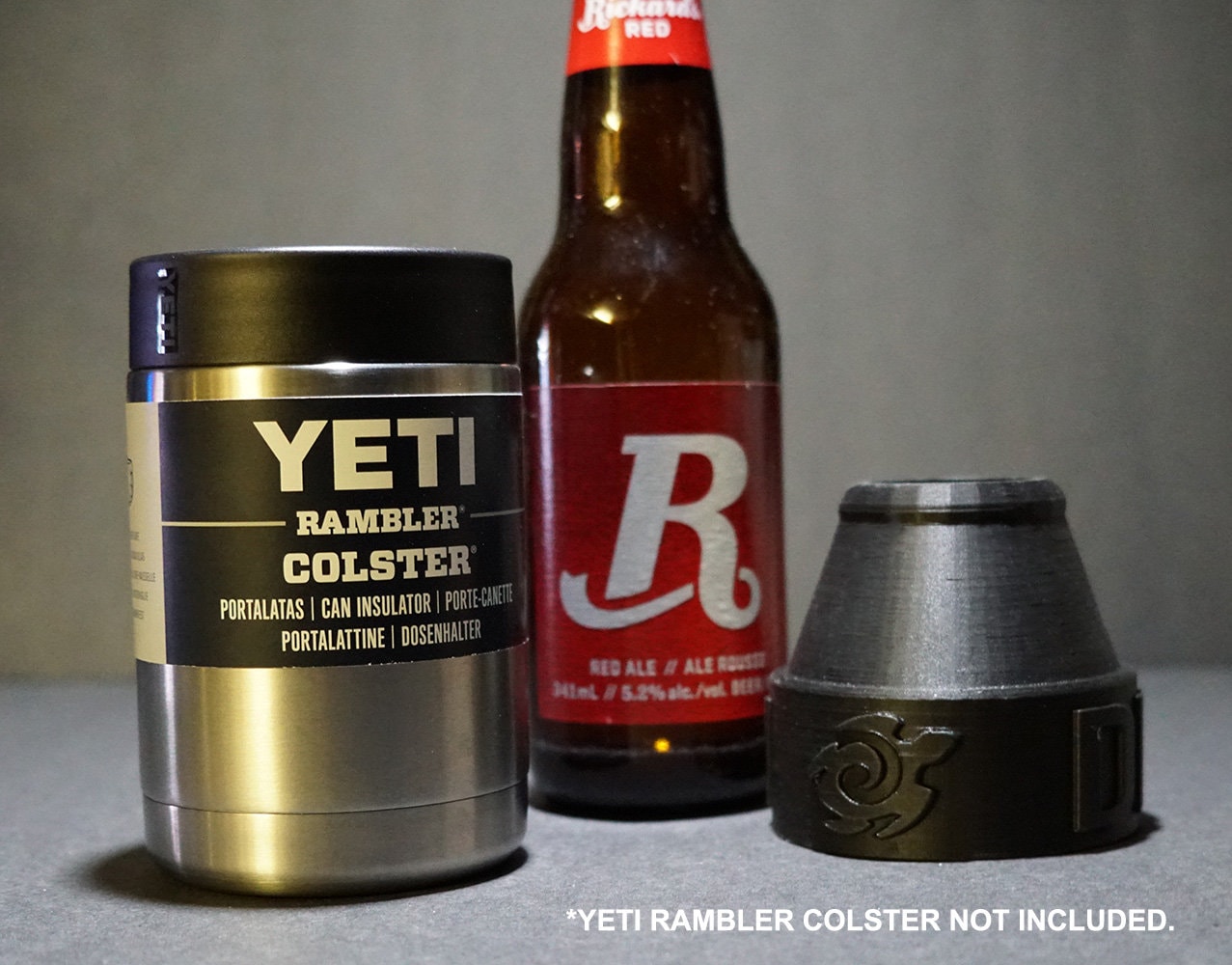 Long Neck Bottle Extender V2.0 for YETI Rumbler Colster/ozark Trail Coolers  QTY: 1 