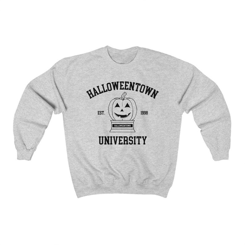 Sudadera de la Universidad de Halloweentown, Sudadera de Halloweentown, Camisa de Halloweentown, Sudadera de Halloween, Película de Halloween, Suéter de Halloween imagen 4