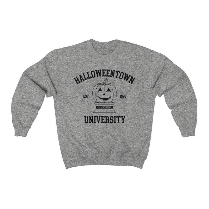 Sudadera de la Universidad de Halloweentown, Sudadera de Halloweentown, Camisa de Halloweentown, Sudadera de Halloween, Película de Halloween, Suéter de Halloween imagen 8
