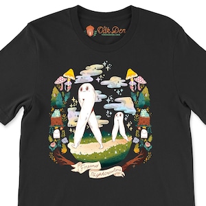 Fresno Nightcrawler - Cryptid Portraits - Short-Sleeve Unisex T-Shirt - Size inclusive cryptozoology t-shirt