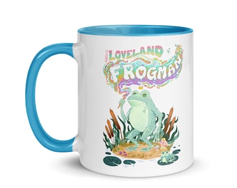Loveland Frogman - Mug avec couleur à l'intérieur