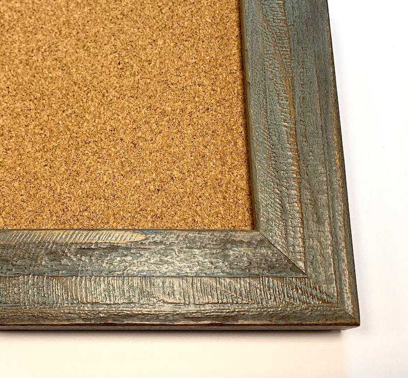 Rustic Farmhouse Barn Wood Country Cork Board Bulletin Board Etsy