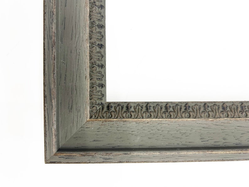 Antiqued Picture Frames Shabby Chic Vintage Wood Country Etsy