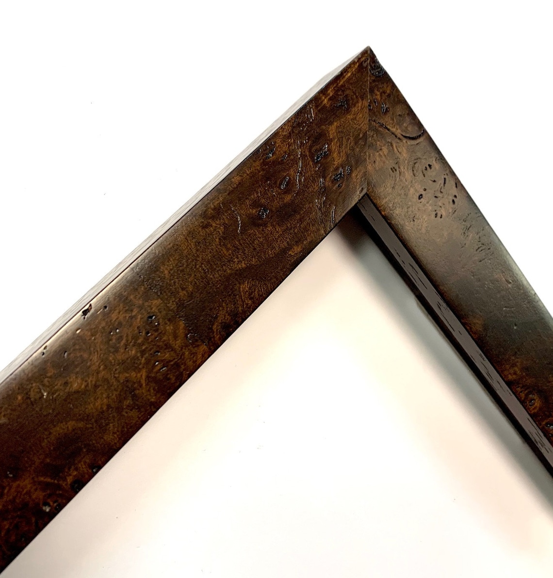 Natural Burl Wood Picture Frame Rich Brown 4x6 5x7 8x10 11x14 Etsy