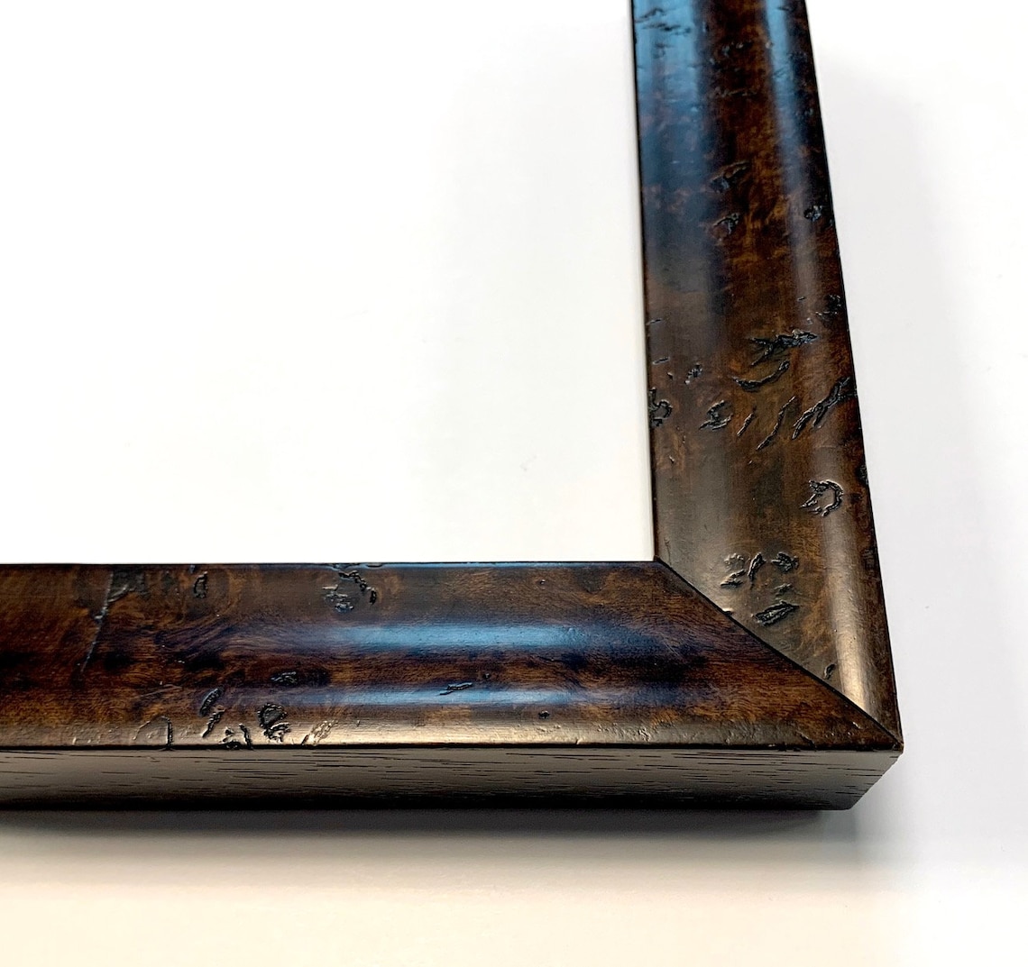 Natural Burl Wood Picture Frame Rich Brown 4x6 5x7 8x10 11x14 Etsy