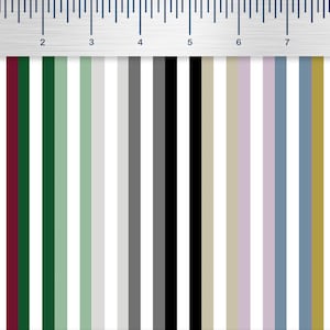 Striped Mat Boards for Picture Frames | Neutral Color Patterns | Custom Opening | Acid-Free Archival Quality | Cut to fit your frame!
