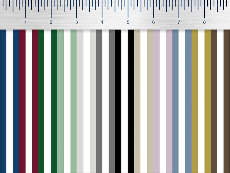 Striped Mat Boards for Picture Frames | Neutral Color Patterns | Custom Opening | Acid-Free Archival Quality | Cut to fit your frame!