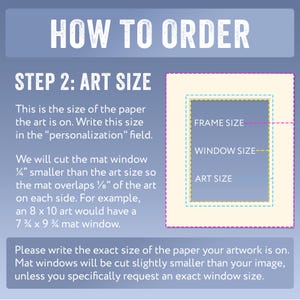 Custom Picture Frame Mat Board | Variety of Colors | Customized Opening | Acid-Free Archival Conservation Quality | Single or Double Mat