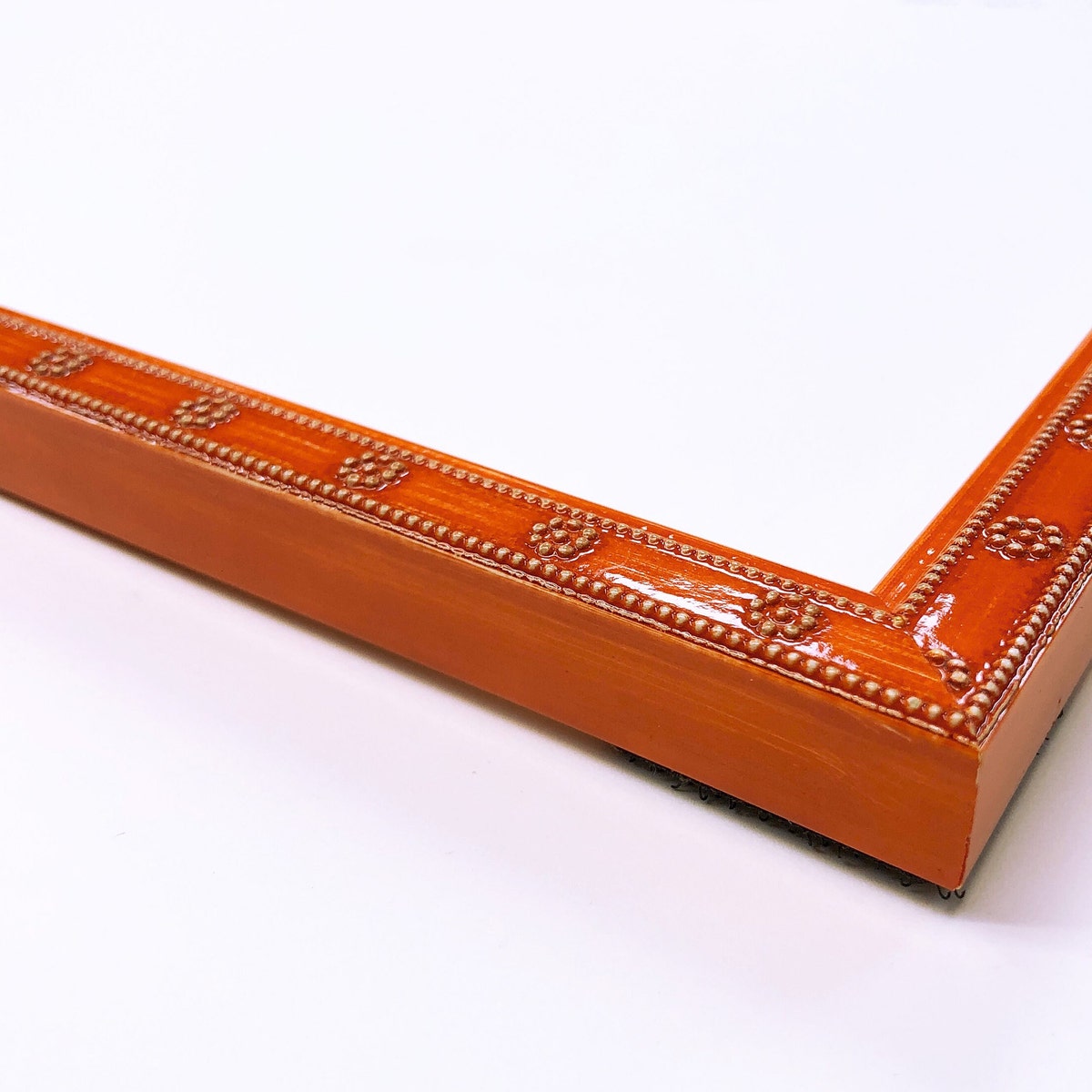 Etsy Picture Frame 5x7 with Easel Back in Tangerine Orange