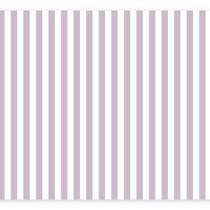 May include: A rectangular mousepad with a repeating pattern of vertical stripes. The stripes alternate between white and a soft lavender color. The corners of the mousepad are rounded.