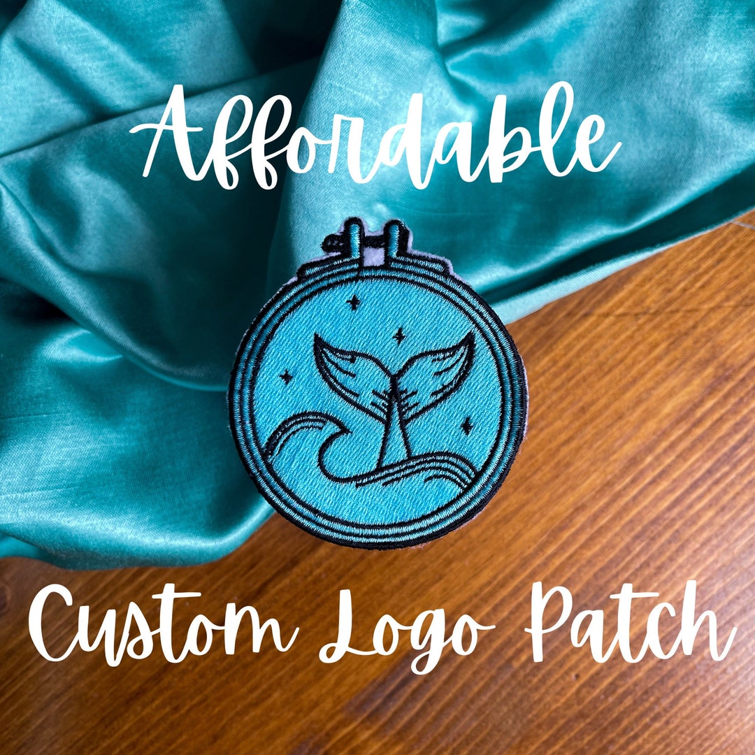 CUSTOM LOGO PATCH | Iron-on Patch | Custom Small Business Patch ...