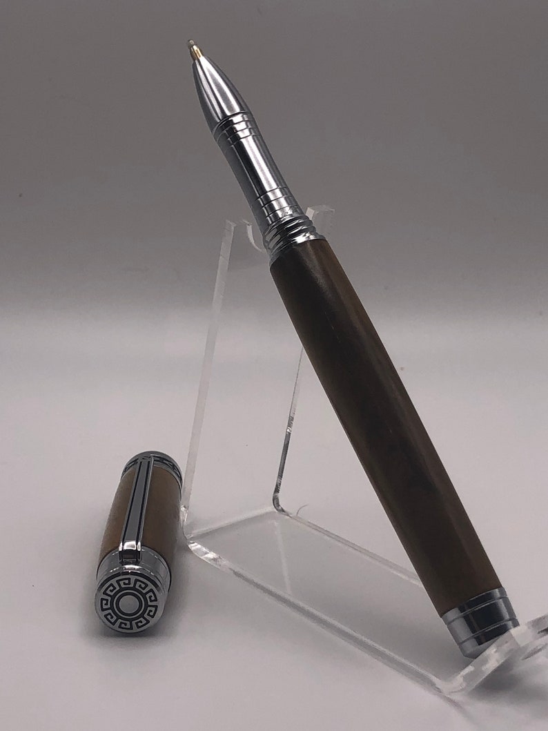 Rollerball Pen Mysterious Sky Design in Ancient Kauri Wood Etsy