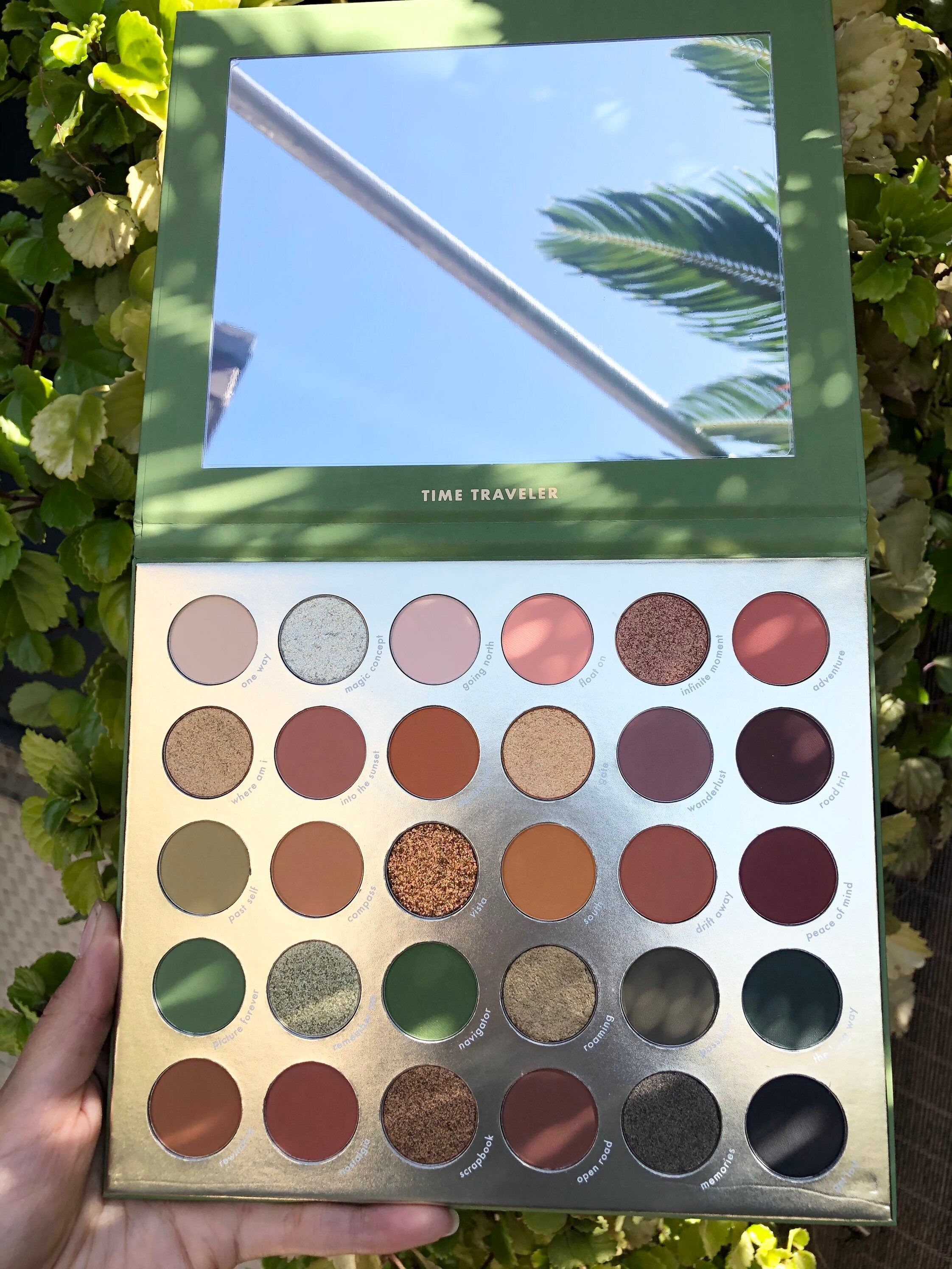 Kara duo Palette makeup time traveler green eyeshadow Etsy