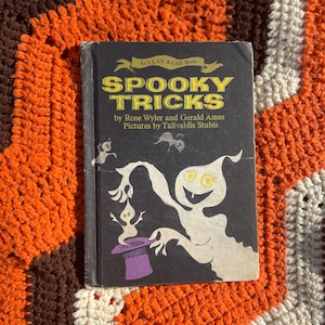 Spooky Tricks vintage childrens book 1968