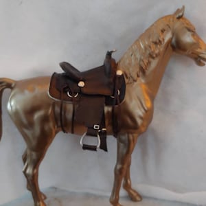 NEW 1:6th scale western saddle (Horse is NOT included)