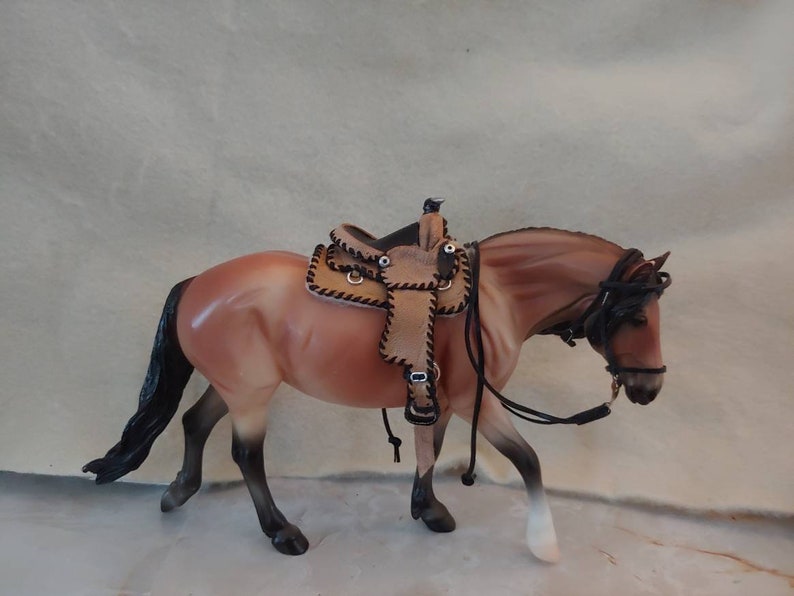 Classic 112 Scale Breyer Horse Saddle and Bridle Set. horse Etsy