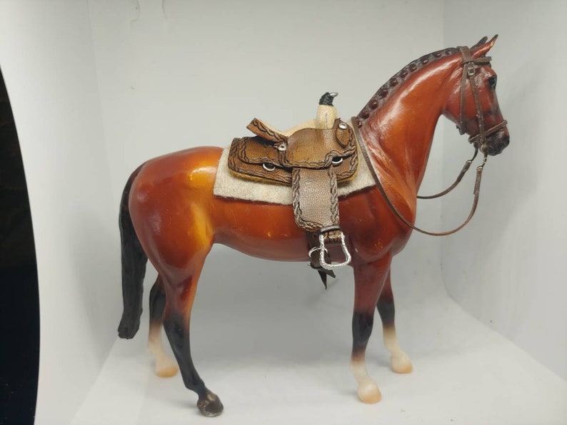 112 Scale Classic Saddle and Bridle for Breyer Model Horses. Etsy