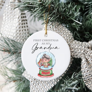 Grandmas First Christmas - Etsy UK
