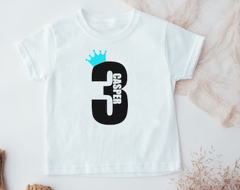 Personalised Kids Birthday T-shirt, Custom Birthday Gift, Boys Birthday, Girls Birthday, Children's Birthday, Any Age, Any Name