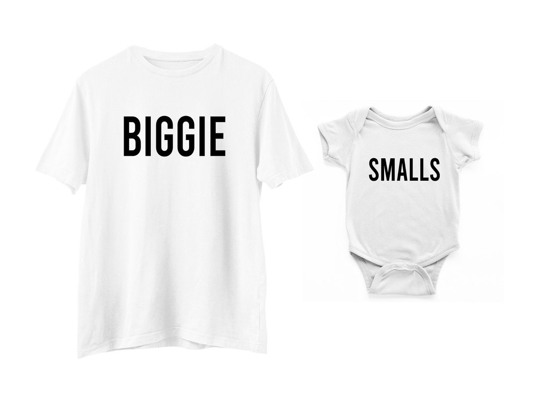 Biggie Smalls Matching Family T-shirt Father Son Shirts - Etsy UK