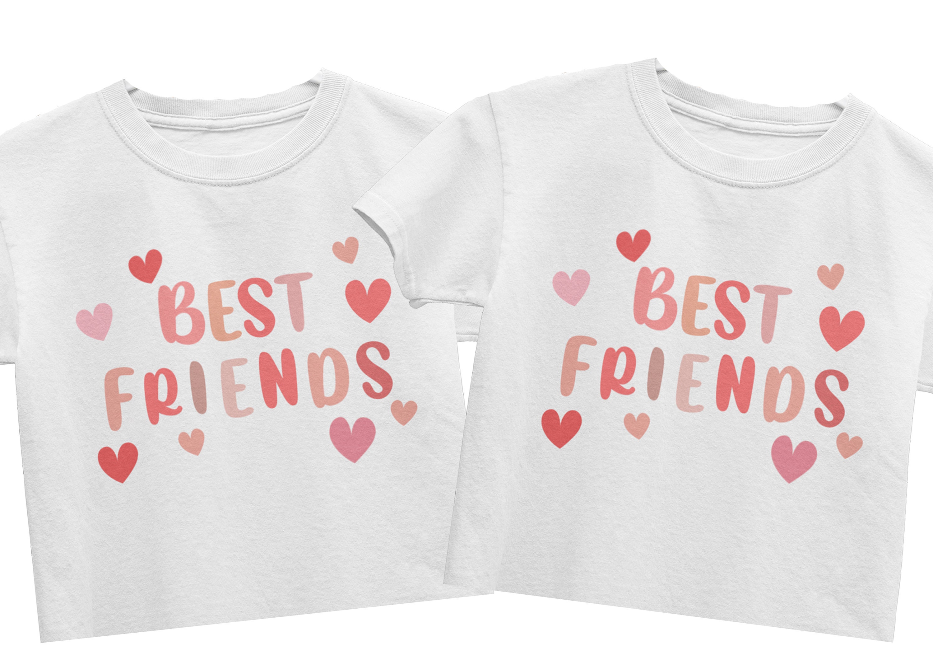 Best Friends Tshirts Kids Matching Tshirt Bestie Tshirt Etsy UK